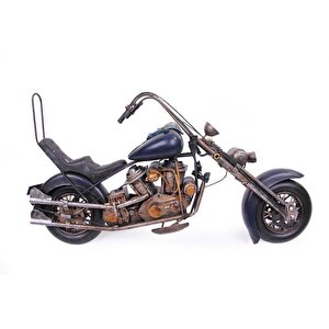 Metal Motosiklet Biblo Dekoratif Hediyelik