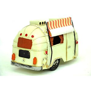 Dekoratif Metal Karavan Tenteli Vintage Biblo Hediyelik