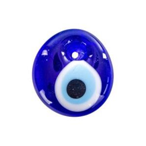 Cam Nazar Boncuğu Delikli Çap 5.5 Cm