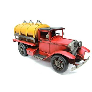 Dekoratif Metal Tanker Biblo Dekoratif Hediyelik