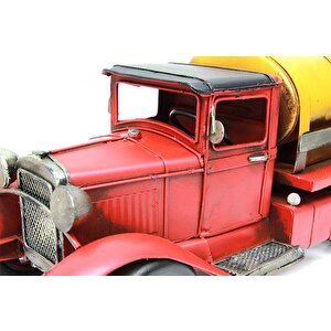 Dekoratif Metal Tanker Biblo Dekoratif Hediyelik