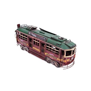 Dekoratif Metal Piccaso Treni Vintage Biblo Hediyelik