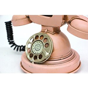 Dekoratif Metal Telefon Biblo Dekoratif Hediyelik