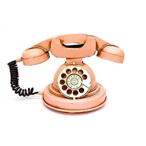 Dekoratif Metal Telefon Biblo Dekoratif Hediyelik