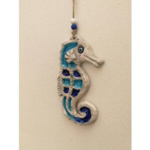 Seramik Mini Denizatı Dekoratif Duvar Süsü 9x17 Cm