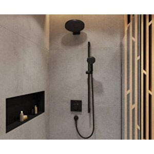 Pulsify Duvar Bağlantısı Tepe Duşu 260 Mat Siyah 24149670