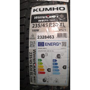 Wintercraft Ws71 235/45 R20 Xl 100w Kiş Lasti̇ği̇ - 2024 Üreti̇m