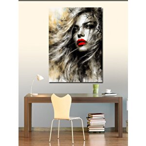 Kanvas Tablo Rüzgarlı Kadın 50x70 cm