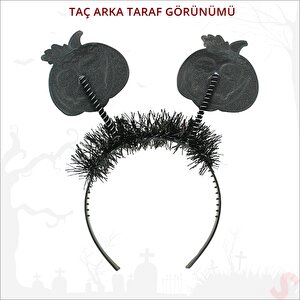 Halloween Gülenyüz Bal Kabağı Taç