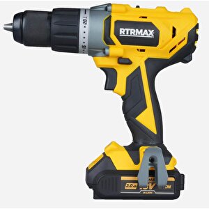 Rtrmax Rtx1820 Çift Akülü Darbeli Matkap 18v-2ah