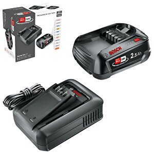 18v Akü Seti (2.5ah, Tek Akü + Al1844)