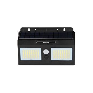 Bws010 10w Solar Güneş Enerjili Duvar Aplik Beyaz Işık - Dış Mekan Sensörlü Aydınlatması