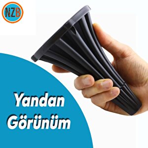Konsol Mobilya Kanepe Koltuk Tv Ünitesi Baza Ayağı Orta Sehpası Ayak Ayakları 16 Cm Siyah