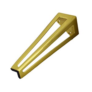Mobilya Koltuk Baza Sehpa Kanepe Masa Ayağı Metal Ayak 20 Cm Altın