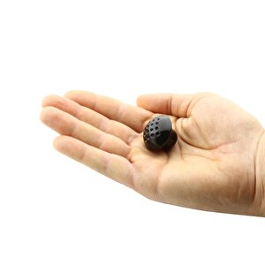 10 Adet Mobilya Düğme Kulp Çekmece Dolap Kapak Kulpu Kulbu Siyah Metal Kulp