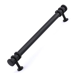 Mobilya Mutfak Dolabı Çekmece Dolap Kulpları Kapak Kulpu Kulbu Siyah 192 Mm Metal Kulp