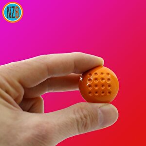10 Adet Mobilya Kulp Çekmece Dolap Kapak Kulpu Kulbu Turuncu Metal Kulp