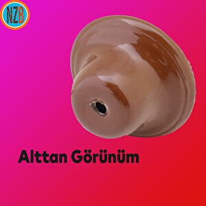 10 Adet Mobilya Kulp Mobilya Çekmece Dolap Kapak Kulpu Kulbu Kahverengi Metal Kulp