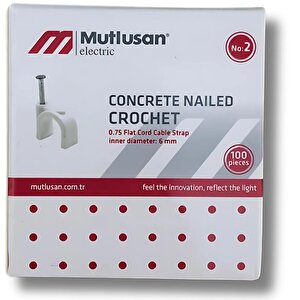 Çivili Kroşe 2 No 100 Lü Paket