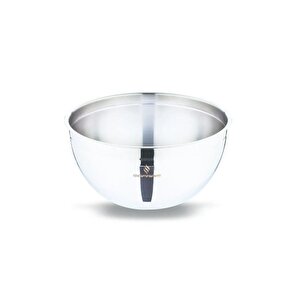 Derin 20 Cm Çelik Kase 2,70 Litre
