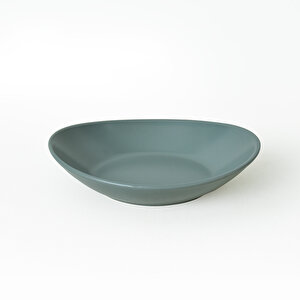 Mat Açık Yeşil Stella Yemek Tabağı 22 Cm 6 Adet 324