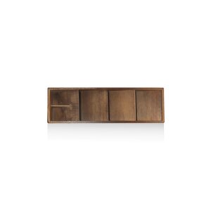 Natura Akasya Bölmeli Kaşıklık 40x12x6 Cm