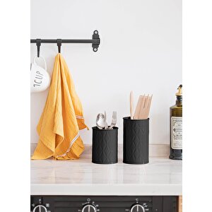 Prizma Kaşıklık Siyah 13x11 Cm