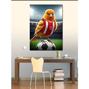 Kanvas Tablo Futbol Kanaryası 70x100 cm