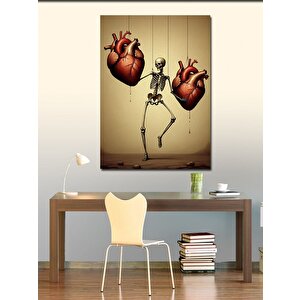 Kanvas Tablo Kalp Tutucu İskelet 70x100 cm