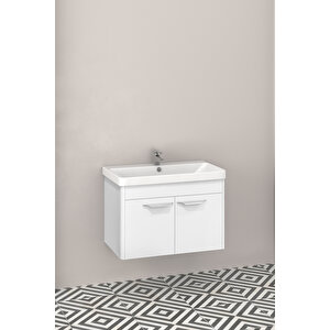Mauna 80 Cm Alt Modül Beyaz