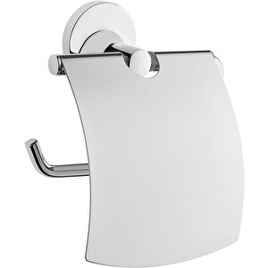 Vitra Base 300 Kapaklı Krom Tuvalet Kağıtlığı A44112