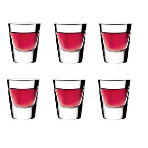 52134 Boston Shot Bardak 6 Lı - Tekila Bardağı