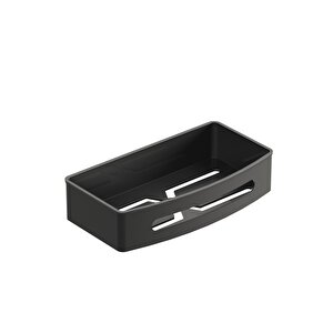 Smart Tekli Süngerlik 24x12,5 Cm., Mat Siyah