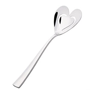 Can & Canan Servis Kaşığı - Servis Spatula Küreği 2 Li 18/10 Paslanmaz Çelik