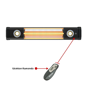 Mirkraft ( Vega ) Elekrikli Isıtısı - Kumandalı