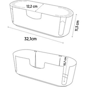 Deco Bella 2 Li Kablo Düzenleyici Organizer 50808