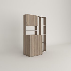 Çamaşır Makinesi Dolabı Kasparovsüpürge Crd 180*126*55-20 Banyo Kapaklı Arkalıksız