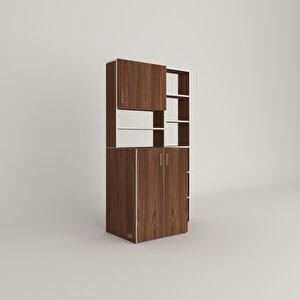 Çamaşır Makinesi Dolabı Kasparovmaks Cvz 180*096*55-20 Banyo Kapaklı Arkalıksız