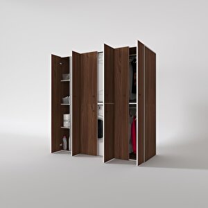Çamaşır-kurutma Makinesi Dolabı Ve Giysi Dolabı Suyuti Sol Cvz 180*170*60  Banyo