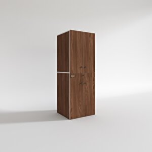 Çamaşır-kurutma Makinesi Dolabı El Kindi Cvz 187*070*60 Çekmeceli Kapaklı Banyo