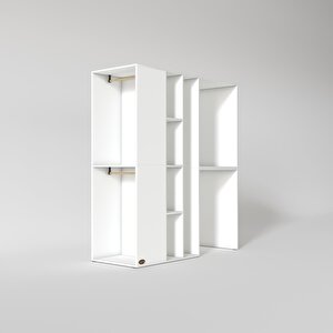 Çamaşır-kurutma Makinesi Dolabı Ve Giysi Dolabı Kazvinimdf Sol Byz 180*160*60  % 100 Full Mdf