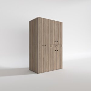 Çamaşır-kurutma Makinesi Dolabı Şahrur Sol Crd 187*120*60 Çekmeceli Banyo