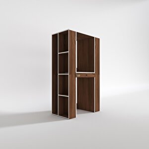 Çamaşır-kurutma Makinesi Dolabı Umare Cvz 187*110*60 Çekmeceli Raflı Banyo