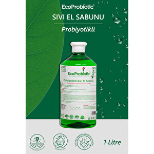 Probiyotikli Sıvı El Sabunu 1 Litre – Temiz İçerik, Çocuk Dostu, Koruyucu Bakım