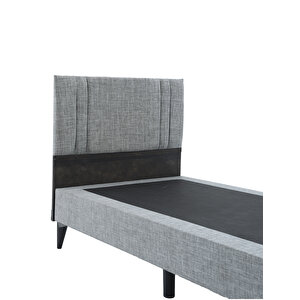 90x190 2li̇ GRİ Kapadokya Baza + Başlik Seti̇