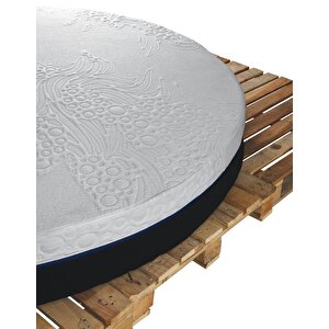 Round Visco 220x220 Çift Kişilik Yuvarlak Yatak Lmn106