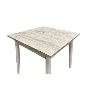 Mendel Masa Ve Bahar Çapraz Sandalye Takimi, Kri̇stal, 70x70