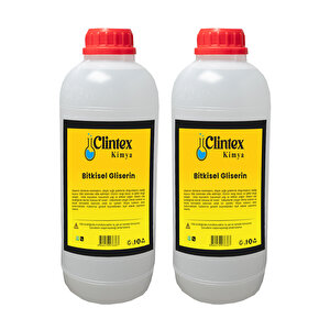 Clintex Kimya %99 Bitkisel Gliserin Yağı 2x1.250 Kg