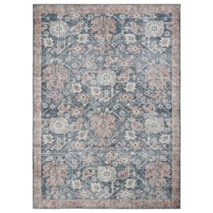 Private Renkli Eskitme Vintage Halı Etnik Otantik Şönil Halı Yıkanabilir Salon Halısı 140x190 cm