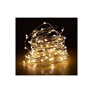 Peri Led Pilli Dekoratif Led Işık Yılbaşı Led İnce Tel 5